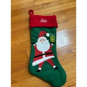 Personal Creations Santa Stocking Jax New‎ Never used
